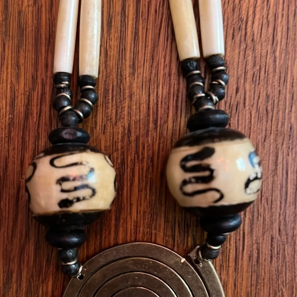 No Brand Native American 14 inch long necklace.